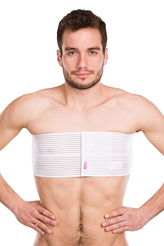 Unisex buik- en gynaecomastie band KPG - LIPOELASTIC