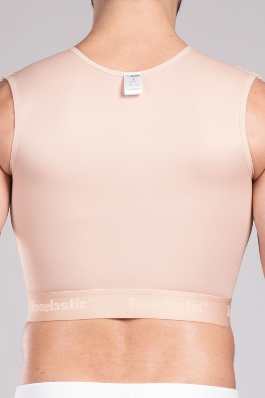 Gynaecomastie vest met compressie MTmS Comfort - LIPOELASTIC