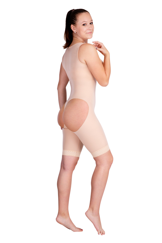 Drukpak boven de knie VF body BBO Variant - LIPOELASTIC