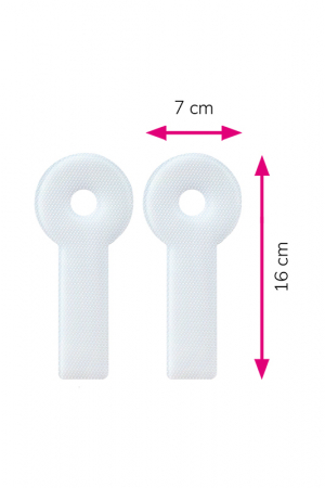 LIPOELASTIC SHEET LOLLIPOP 7 x 16 cm - litteken pleisters